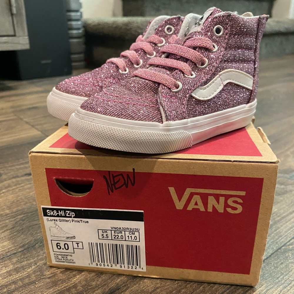 Toddler high top vans